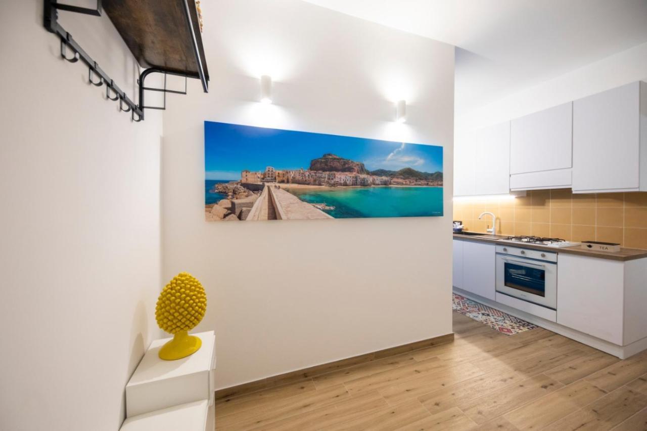 Queen'S House Cefalu Appartamento Vicino Il Mare Bagian luar foto